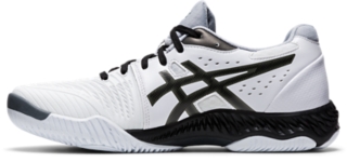 Men's NETBURNER BALLISTIC FF 2 | White/Gunmetal | Volleyball Shoes 