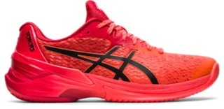 Sky Elite Ff Tokyo Sunrise Red Eclipse Black メンズ バレーボール シューズ Asics