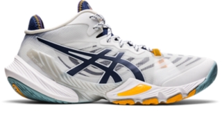 Men's METARISE White/Deep Ocean Volleyball ASICS