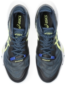 Men's METARISE shoe | French Blue/Glow Yellow | Men's Indoor Sport 