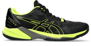 Men's SKY ELITE FF 2 | Black/Safety Yellow | Volleyball Shoes | ASICS