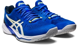 Men's SKY ELITE FF 2 | Illusion Blue/White | Volleyball Shoes | ASICS