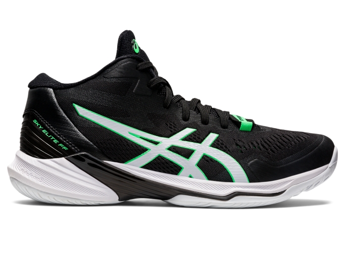 Men's SKY ELITE FF MT 2 | Black/New Leaf | Volleyball Shoes | ASICS