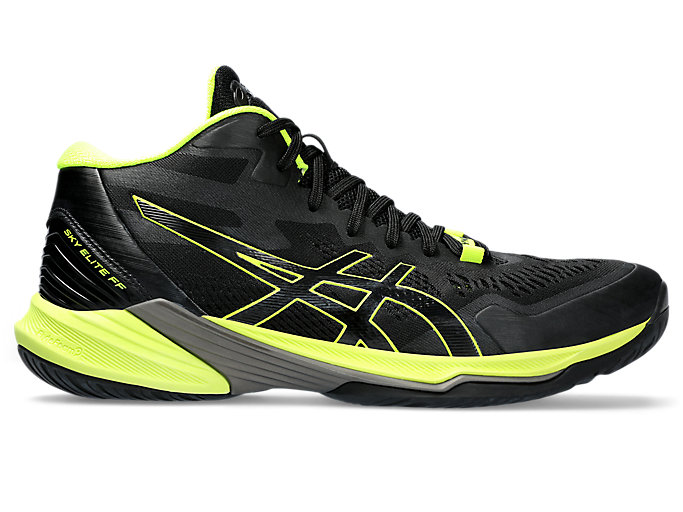 Men's SKY ELITE FF MT 2 | Black/Safety Yellow | Volleyball Shoes 