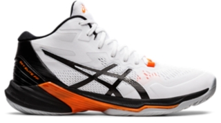 Men's SKY ELITE FF MT 2 | White/Black | Volleyball Shoes | ASICS