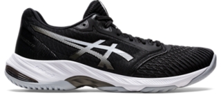 Men's NETBURNER BALLISTIC | Black/White | Volleyball Shoes |