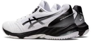 Men's NETBURNER BALLISTIC FF 3 | White/Black | Volleyball Shoes