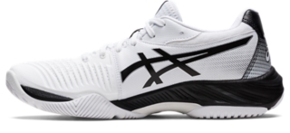 Men's NETBURNER BALLISTIC FF 3 | White/Black | Volleyball Shoes