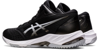 Men's NETBURNER BALLISTIC FF MT 3 | Black/White | Volleyball Shoes