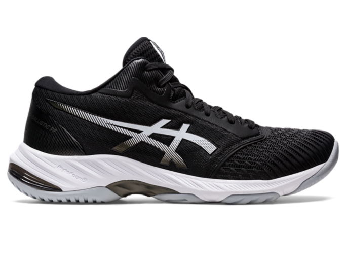 Men's NETBURNER BALLISTIC FF MT 3 | Black/White | Volleyball Shoes | ASICS