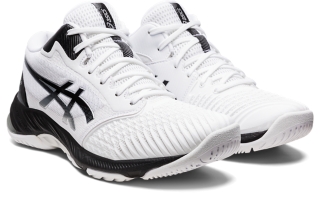 Men's NETBURNER BALLISTIC FF MT 3 | White/Black | Volleyball Shoes