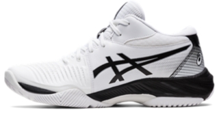 Men's NETBURNER BALLISTIC FF MT 3 | White/Black | Volleyball Shoes 