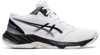 Men s NETBURNER BALLISTIC FF MT 3 White Black Volleyball Shoes