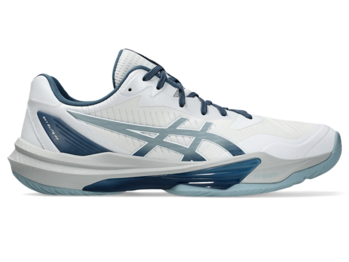 SKY ELITE FF 3 Men White Dolphin Grey Men s Indoor Sport Shoes ASICS IE