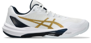 SKY ELITE FF 3 Men White Pure Gold Chaussures de Sports Indoor Hommes ASICS CH