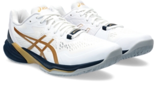 SKY ELITE FF 2 | WHITE/PURE GOLD | メンズ バレーボール シューズ【ASICS公式】