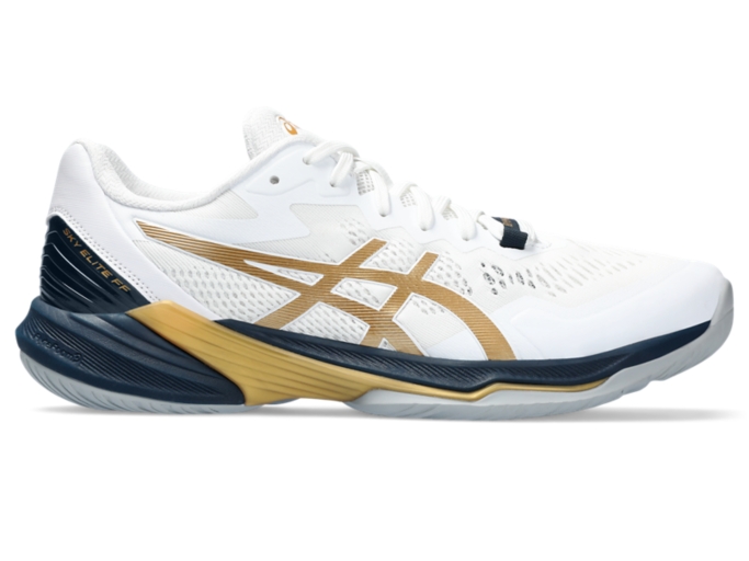 SKY ELITE FF 2 | Men | WHITE/PURE GOLD | Men's Volleyball Shoes | ASICS ...