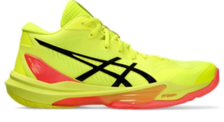 SKY ELITE FF 3 Men Safety Yellow Black Men s Indoor Sport Shoes ASICS UK