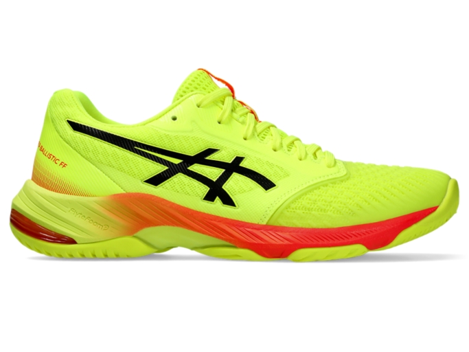 NETBURNER BALLISTIC FF 3 Men Safety Yellow Black Hallensportschuhe fur Herren ASICS DE