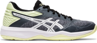 asics netball trainers white