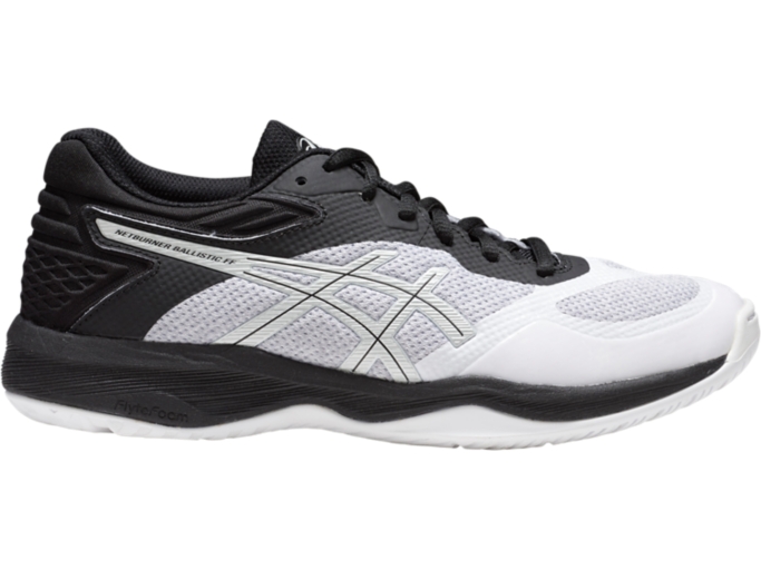 tøjlerne pust Nathaniel Ward Women's Netburner Ballistic FF | White/Black | Volleyball Shoes | ASICS