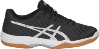 asics grey volleyball shoes