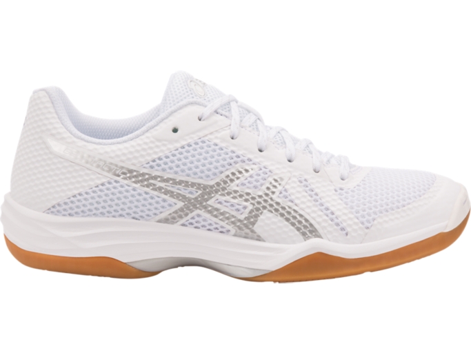 white asic volleyball shoes