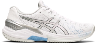 Women's SKY ELITE FF | White/Pure Silver | Volleyball Shoes | ASICS