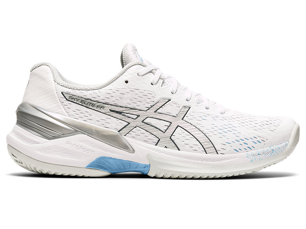 Women's SKY ELITE FF | White/Pure Silver | Volleyball Shoes | ASICS
