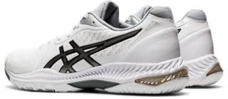 asics netburner ballistic grey