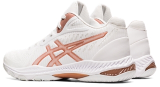 Asics white 2024 and rose gold