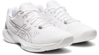 Women s SKY ELITE FF 2 White White Volleyball Shoes ASICS