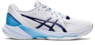 plataforma En contra milla nautica Women's SKY ELITE | White/Dive Blue | Voleibol | ASICS