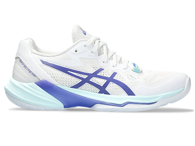 Image 1 of 7 of Women's White/Blue Violet SKY ELITE FF 2 Women's Volleyball Shoes