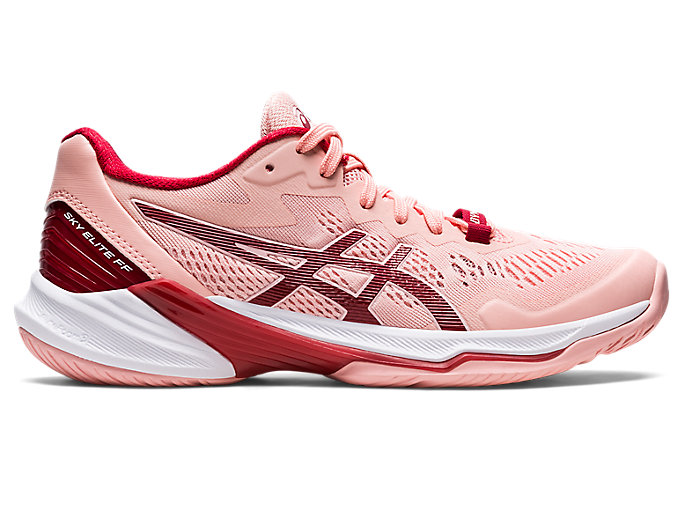 Women's SKY ELITE FF 2 | Frosted Rose/Cranberry | Volleyball Shoes | ASICS