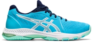 asics gel netburner ballistic ff netball trainers