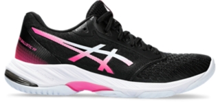 Women's NETBURNER BALLISTIC FF 3 | Black/Hot Pink | Frauensportschuhe |  ASICS AT