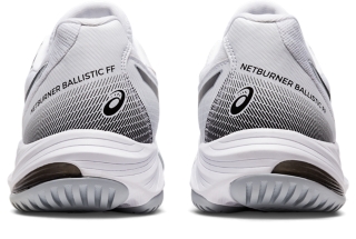 Women's NETBURNER BALLISTIC FF 3 | White/Black | Volleyball Shoes | ASICS