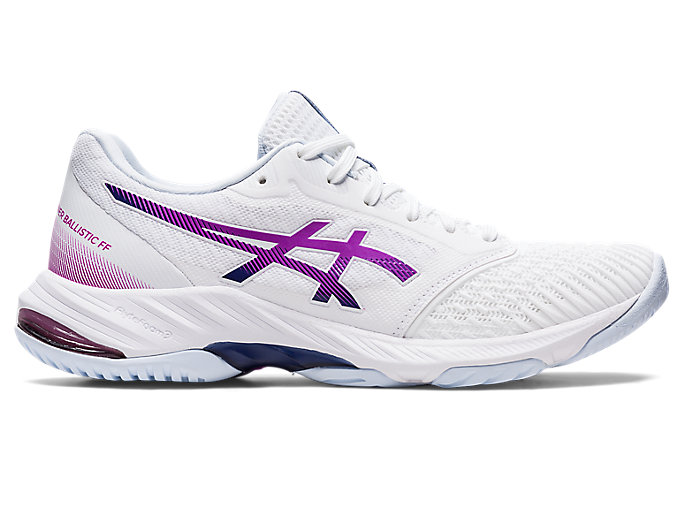 Image 1 of 7 of Women's White/Orchid NETBURNER BALLISTIC FF 3 Women's Sports Shoes
