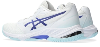 Zapatillas Vóleibol Mujer Asics Netburner Ballistic FF 3 Blanca