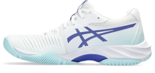 Women s NETBURNER BALLISTIC FF 3 White Blue Violet Volleyball