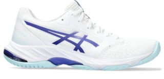 Asics netball hot sale trainers blue