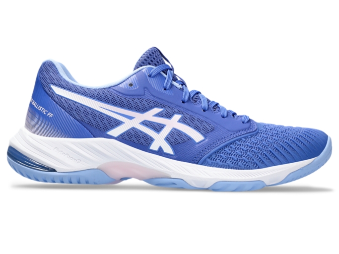 Women's NETBURNER BALLISTIC FF 3 | Sapphire/Cosmos | Volleyball Shoes |  ASICS