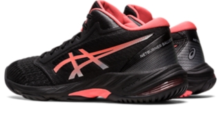 Women's NETBURNER BALLISTIC FF MT 3 | Black/Papaya | Volleyball