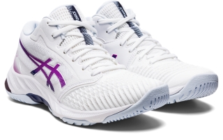 Asics netburner hot sale white