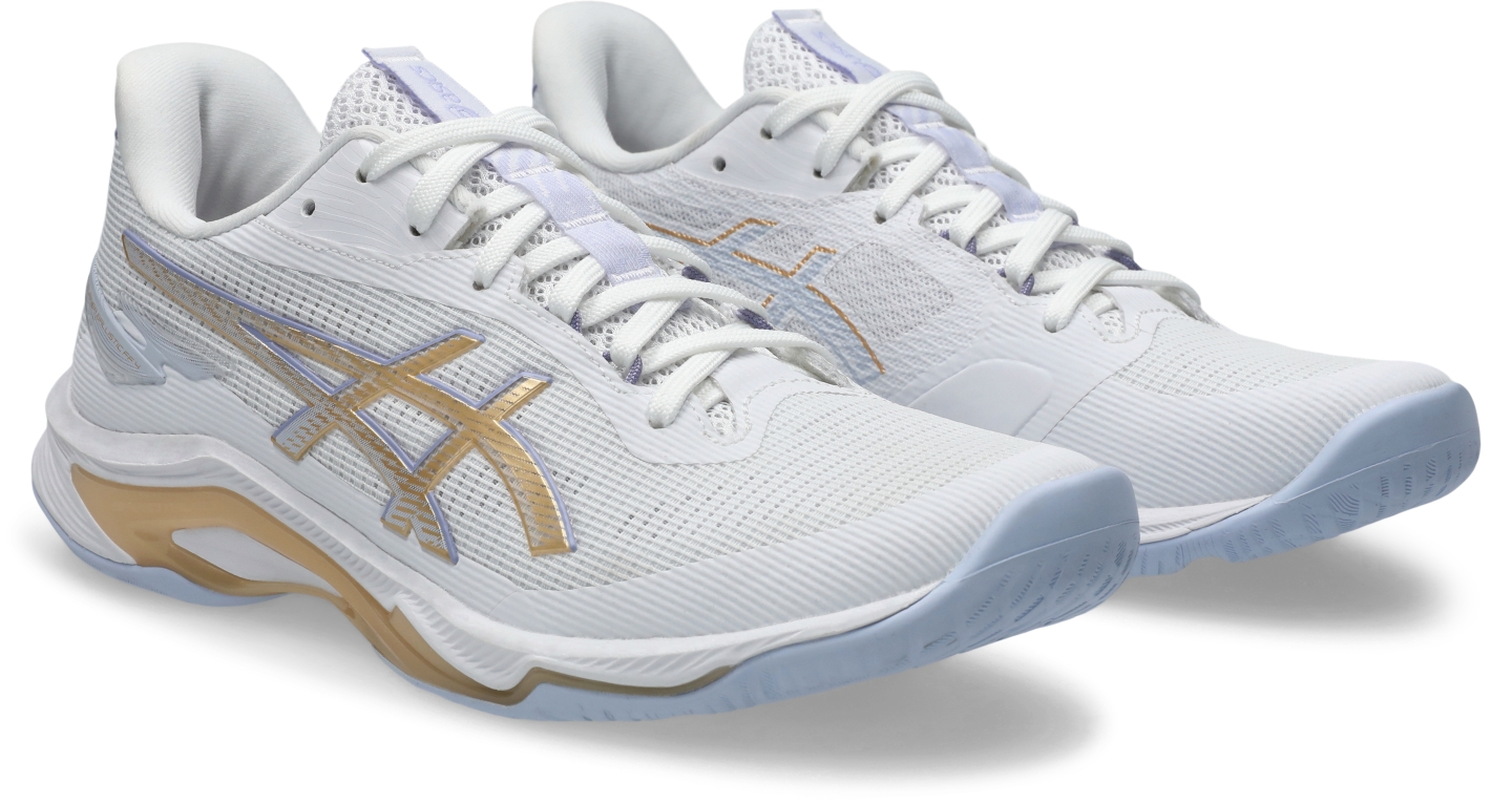 Женские кроссовки ASICS Netburner Ballistic FF 4, цвет: Белый / Шампань — фото 2
