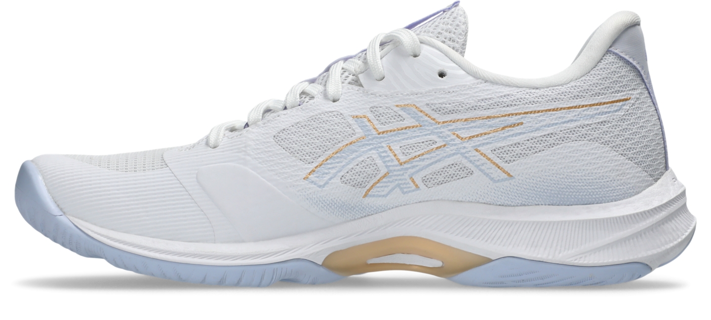 Женские кроссовки ASICS Netburner Ballistic FF 4, цвет: Белый / Шампань — фото 4