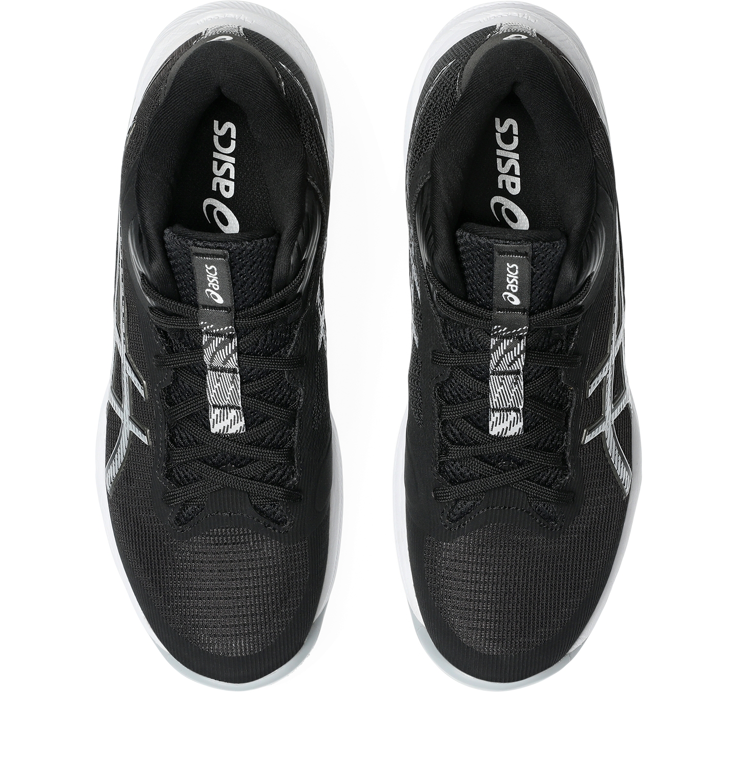 Женские кроссовки ASICS Netburner Ballistic FF MT 4, цвет: Чёрный / Белый — фото 6