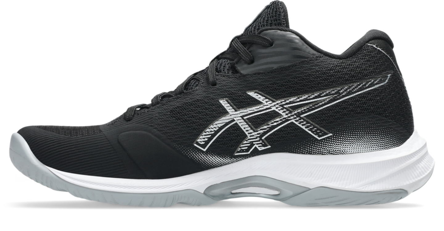 Женские кроссовки ASICS Netburner Ballistic FF MT 4, цвет: Чёрный / Белый — фото 4