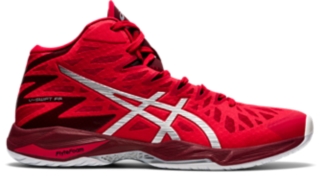 V Swift Ff Mt 2 Classic Red Pure Silver メンズ バレーボール シューズ Asics